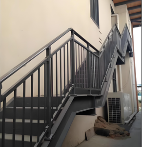 Thiết kế hiện đại trong nhà/ngoài trời lan can thép mạ kẽm & nhôm lan can với sàn nhảy lan can dễ cài đặt - Product Image 2