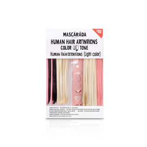Extensiones de Cabello Humano Color 3P Tono Claro, Postizo Completo para Cabeza - Product Image 2