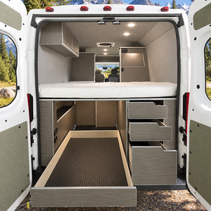 Custom Luxury All Aluminum <b>Bed</b> Honeycomb Camper Van Furniture Multifunctional Lightweight Space Saving Flexible Expandable - Product Image 1