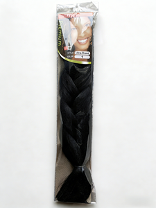 Extensions de cheveux synthétiques Yaki Jumbo Braids de 48 pouces, 100g, en fibre haute température, douces et durables pour usage quotidien - Vente en gros - Product Image 2