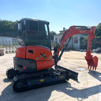 Digunakan untuk Excavator Mini Hidrolik Kubota U35 Model 2025 3520kg untuk Bantalan Pompa Hidrolik Mesin untuk Ruang Sempit