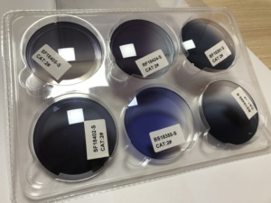 Lentes de sol Cr39 1.499 UC, lentes ópticas teñidas, Color degradado, venta al por mayor de fábrica - Product Image 5