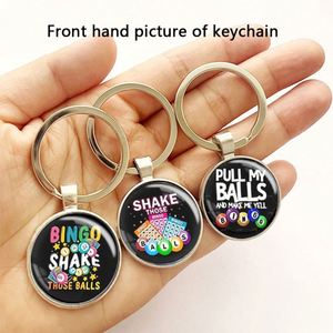 พวงกุญแจลูกบอลยางลายสัตว์นำโชค ของขวัญสำหรับนักพูลและคนรักบิลเลียด - Product Image 4