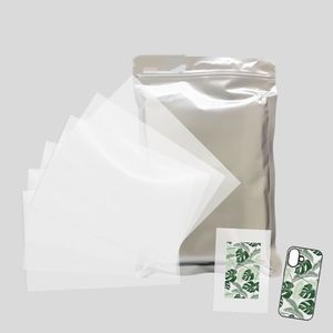 Pellicola per Sublimazione 3D <span class=keywords><strong>A3</strong></span>, 50 Fogli in Confezione, Film Coreano Bianco Trasparente per Creazione di Cover per Telefoni con Macchina Sottovuoto 3D - Product Image 1