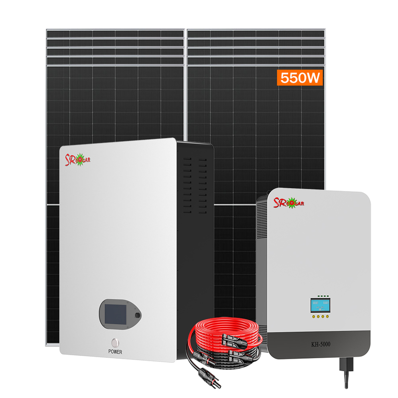 Complete Photovoltaic Solar Kit 5kva Hybrid