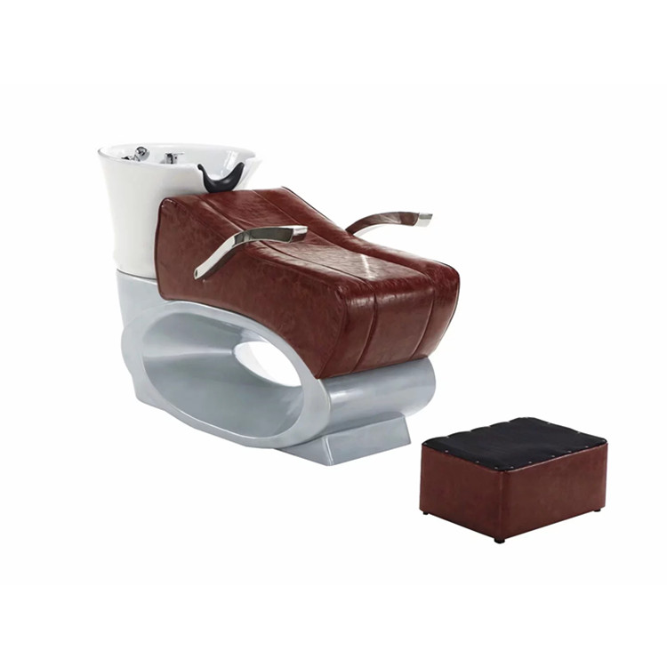 Новый дизайн, Парикмахерская установка для мытья волос, шампунь, стул с подставкой для ног