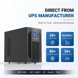 1KVA Online <b>UPS</b> Tower Type 220V Uninterruptible <b>Power</b> <b>Supply</b> Pure Sine Wave Double Conversion USB for PC Server Network - Product Image 5
