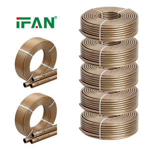 Tubo PEX AL PEX del produttore IFAN per sistemi di condizionamento HVAC, <span class=keywords><strong>tubazione</strong></span> PE AL PE color <span class=keywords><strong>rame</strong></span>, tubo PEX con incisione laser - Product Image 6