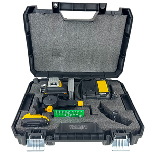 Inclinomètre de décoration domestique de qualité 16 lignes outil de niveau gyroscopique niveau numérique à économie d'énergie alimenté par batterie 089LG - Product Image 2