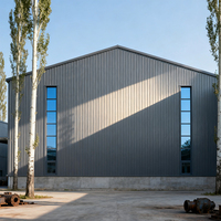 Portail de haute qualité Structure en acier Maison préfabriquée Cadre Structure en acier Entrepôt Bâtiment Villa Garage