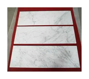 Cheap China Carrara White Marble Slab For Tile Table Top Flooring Wall Mosaic Natural Stone Tiles