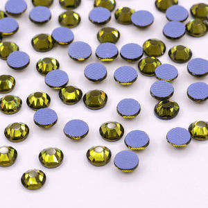 Vente en gros SS4 SS6 SS8 Crystal AB Hot fix Flatback Rhinestones en vrac, DIY Loose Hotfix Glass Rhinestones Hot Fix Crystal Stones - Product Image 4