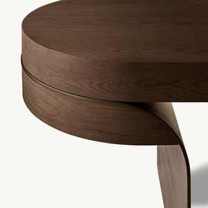 Metal ayaklı Modern lüks ahşap ofis masa bilgisayar masası - Product Image 3