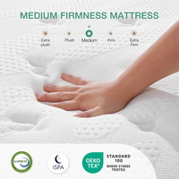 Matelas de lit Queen Size en gros pour un sommeil confortable, respirant, anti-acariens, luxe, pour bien dormir, en stock