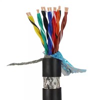 Câble en cuivre RVVSP 8 conducteurs 0,75 mm 1,0 mm 1,5 mm isolé en PVC