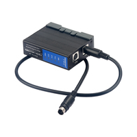암사모션 ETH-FX-2P RS422-ETH 컨버터 모듈 (미쓰비시 FX 시리즈 PLC (FX-1N/1NC FX-2N/2NC FX-3U/3UC) EtherNet/IP 네트워크용)