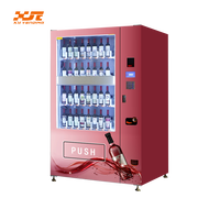 Distributeur automatique de bière, champagne et vin rouge XY avec ascenseur et grande capacité anti-fracture