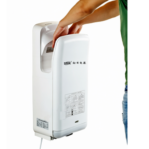<span class=keywords><strong>Sèche</strong></span>-mains <span class=keywords><strong>électrique</strong></span> mural à jet haute vitesse 1650W à activation par capteur ABS, garantie 1 an pour hôtels, espaces publics et usage domestique - Product Image 1