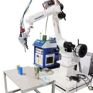 Machine de soudage au laser à fibre avec robot, soudage automatique, machine de soudage industrielle - Product Image 1