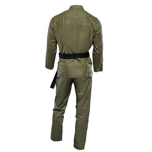 ชุดยูโด BJJ คุณภาพสูง น้ำหนักเบา ผลิตตามสั่ง สำหรับทุกเพศ (โพลีเอสเตอร์/คอตตอน) ระบายอากาศ แห้งเร็ว แบบเข็มเย็บ สำหรับศิลปะการต่อสู้ - Product Image 3