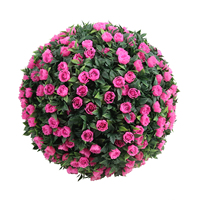 Boule topiaire végétale artificielle Boules d'herbe en faux buis pour jardin