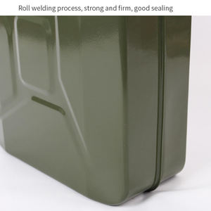Personnalisé 10l acier <span class=keywords><strong>métal</strong></span> large bouche motorsport 4x4 hors route jerrycan vide - Product Image 4