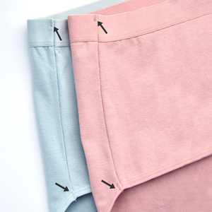 PASUXI 2026 Culottes taille haute sans couture pour jeunes adolescentes sexy, sous-vêtements féminins brillants ornés de strass, respirants et tricotés - Product Image 3