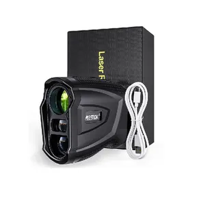 Laser Pengukur Jarak Digital Golf Olahraga, Laser Rangefinder Konstruksi Pengukur Jarak, Alat Pengisian Daya USB