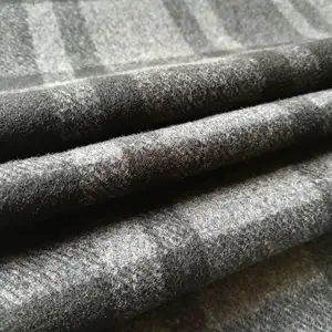 10% wool checked suit fabric leisure suit fabric woollen cloth fall and winter suit fabric560-580g
