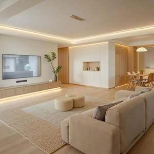 Meubles en bois minimalistes personnalisés, style bois naturel, design pour salon et hôtel, pour villa et bureau à domicile - Product Image 2