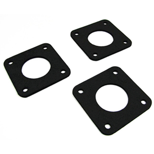 <strong>Wholesale</strong> Custom Electric Custom Silicone Rubber Silver Aluminum <strong>Die</strong>-<strong>cut</strong> Gasket EMI Shielding Rubber Gasket - Product Image 3