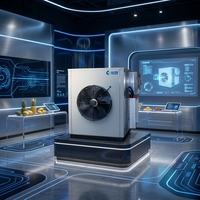Warmtepomp fruitdroger voor snackproductie, commerciële droogmachine