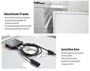 Hoch effizientes Solar panel für Solarmodule Sonnensystem, 440-455W Bifacial Dual Glass Mono 120 Zellen - Product Image 4