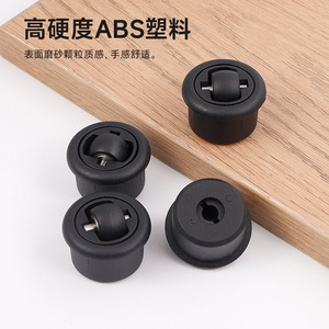 Unsichtbare 360-Grad-Drehbare Universalräder Modernes Schlichtes <span class=keywords><strong>Design</strong></span> Kunststoff-Möbel Büroschreibtische Schränke Versteckter Push-Pull-Mechanismus - Product Image 2