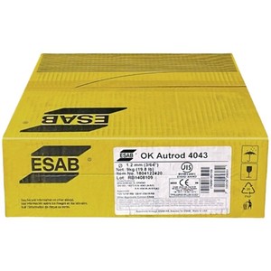 Filo solido ESAB GMAW/GTAW OK Autrod 430LNbTi filo di saldatura <span class=keywords><strong>EN</strong></span> ISO 14343-A <span class=keywords><strong>G</strong></span> 18 <span class=keywords><strong>L</strong></span> Nb Ti per acciaio inossidabile - Product Image 3