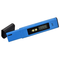 pH-mètres portables de couleur bleue pour l'eau, testeur de type stylo, résolution 0,01, calibrage automatique