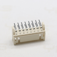 2.0mm hauteur 6.5mm Double rangée broche 180 degrés IDC Style PCB connecteur plaquette Molex connecteur double rangée en-tête droit