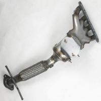 Collecteur catalytique YueYang S409 en acier inoxydable, norme Euro V, garantie 1 an, pour Mazda3 1.6T, montage universel avant
