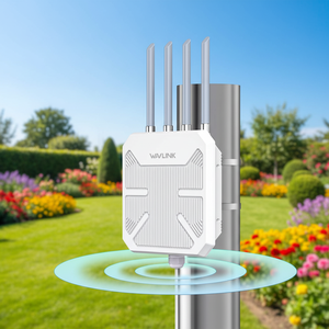 Point d'accès Wavlink PoE AP extérieur longue portée <span class=keywords><strong>WiFi</strong></span> <span class=keywords><strong>Mesh</strong></span> Extender AX3000 <span class=keywords><strong>WiFi</strong></span> <span class=keywords><strong>6</strong></span> 4x8dBi Antennes omnidirectionnelles Répéteur <span class=keywords><strong>WiFi</strong></span> - Product Image 3