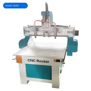 Factory Cheap Price 6090 Cnc Router 6090 Cnc Craft Working Router 5axis Cnc Milling Machine Water Cooling Air Cooling Optional
