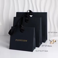 Sac en papier de luxe pour bijoux faits à la main en gros : colliers, bagues, boucles d'oreilles, bracelets – Emballage cadeau pour bijoux