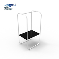 Milindisplays Nouveau design de table pliante pour exposition, réception, stand pliable, table de promotion, présentoir pour exposition, événement, exposition
