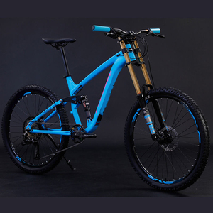 OEM/Tùy Chỉnh Áp Suất Không Khí Phía Trước Ngã Ba 26/27.5Inch Carbon Fibre Xe Đạp Cấu Hình Cao Xuống Dốc Xe Đạp Giá Rẻ Xuống Dốc Chu Kỳ - Product Image 2