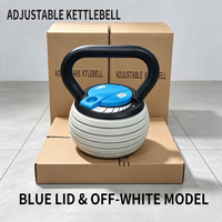 Ensemble de kettlebells réglables de 40 lb à changement rapide pour la musculation à domicile et l'entraînement de force