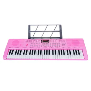 China ABS 61 keys electronic midi semi-professional musical instruments piano organ keyboard toy for midi organ with 2 buyers