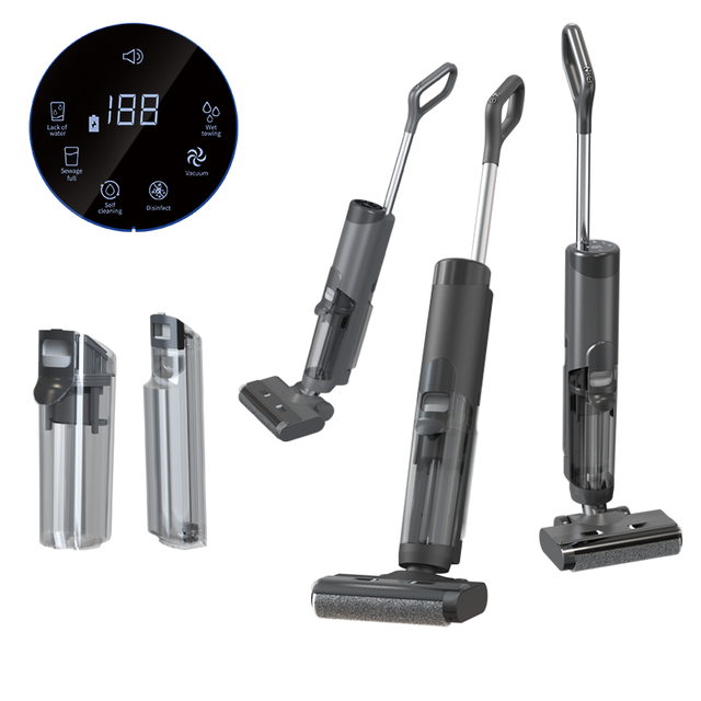 Self Cleaning Cordless Vacuum Cleaner 17000PA Wet Dry Vacuum with Brushless Motor