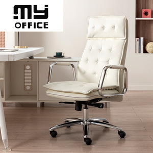 Silla Fukai reclinable para oficina, negocios sedentarios, estudio ejecutivo, ordenador giratorio para el hogar - Product Image 1