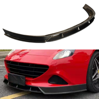 Kit de carrosserie personnalisé en fibre de carbone pour Ferrari California 2015 et modèles ultérieurs : Lame de pare-chocs avant légère et séparateur de pare-chocs avant amélioré