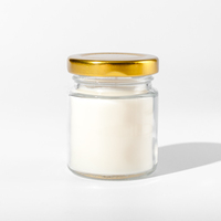 Bestseller Maßgefertigte Aromatherapie-Glaskerze mit Eigenem Etikett Luxuriöse Diwali-Duftkerze aus Sojawachs