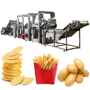 Ligne de production de frites surgelées entièrement automatique 2025, ensemble complet, capacité de 50 à 2000 kg/h, légumes, la plus récente - Product Image 2